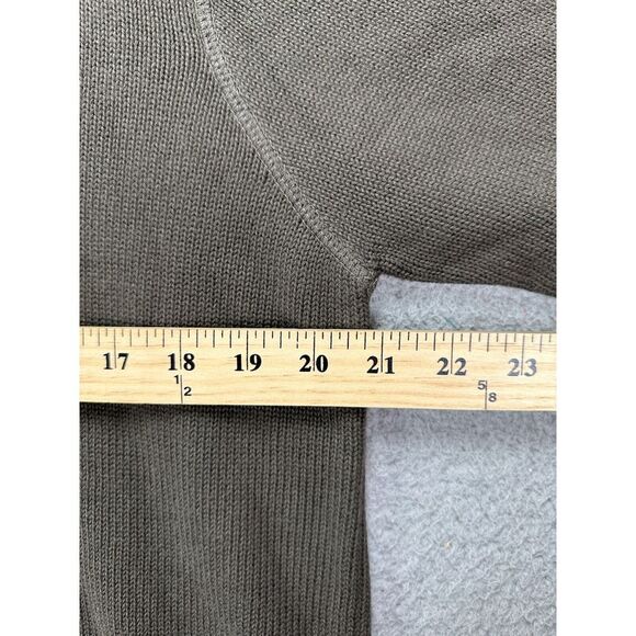 Eddie Bauer Crew Neck Sweater Mens Large Tall‎ Brown Pullover Long Sleeve NEW - Picture 6 of 8